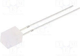 OST1MA7NE2B, LED; rectangular; 5x5x7mm; tricolour; red/green/blue; 220?330mcd