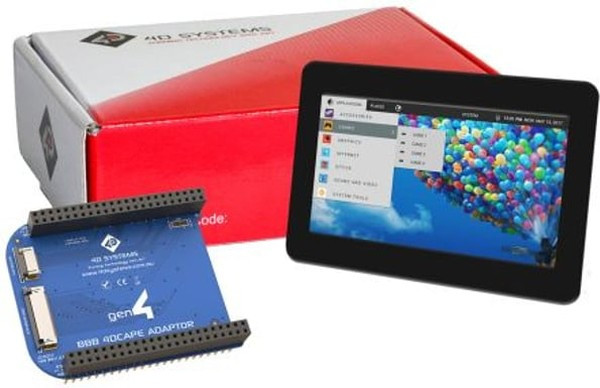 GEN4-4DCAPE-43CT-CLB, Дисплей: TFT, 4,3", 480x272, Подсвет: LED, Разм: 123x84,5x9,5мм GEN4-4DCAPE-43CT-CLB, Дисплей: TFT, 4,3", 480x272, Подсвет: LED, Разм: 123x84,5x9,5мм