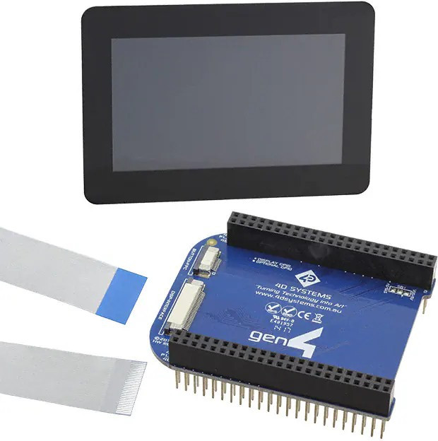 GEN4-4DCAPE-43CT-CLB, Дисплей: TFT, 4,3", 480x272, Подсвет: LED, Разм: 123x84,5x9,5мм GEN4-4DCAPE-43CT-CLB, Дисплей: TFT, 4,3", 480x272, Подсвет: LED, Разм: 123x84,5x9,5мм