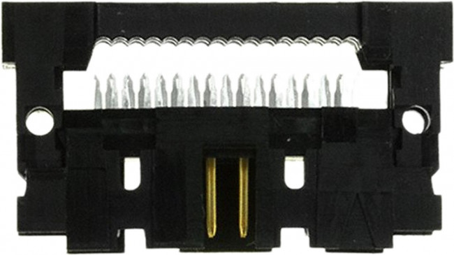 1-111446-6, Разъем IDC "папа" PIN 16 шлейф 1,27мм Ш.контактов 2,54мм