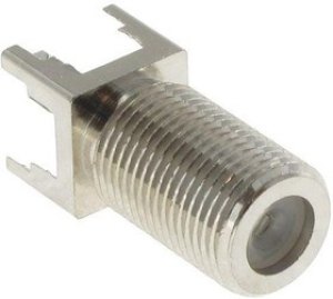 VF320, RF Connectors / Coaxial Connectors F Vert PCB Mt Jack
