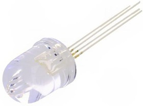 OSTAMAA131A, LED; 10mm; RGB; 30°; Front: convex; 1.8?2.6/2.9?3.6/2.9?3.6V; round