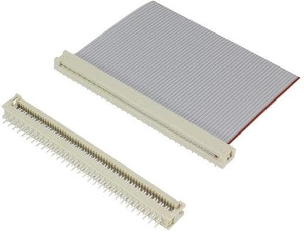 09181069622, Переходной разъем, PIN: 6, IDC,THT, на шлейф, 1,27мм, Конф: 2x3