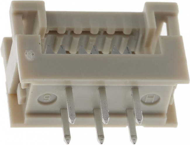 09181069622, Переходной разъем, PIN: 6, IDC,THT, на шлейф, 1,27мм, Конф: 2x3