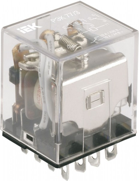 RRP10-3-10-220A, Реле РЭК77/3(LY3) 10А 220В AC IEK