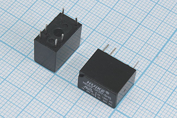 Реле 5В, HK23F, 1X0,5A,125V/1A,24V, [TR5V/G5V-1]; №7633 реле 5В\\HK23F\1X0,5A,125V/ 1A,24V\[TR5V/G5V-1]