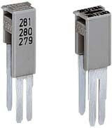 284-414, Перемычка изолированная, 10/6 мм² to 4/2.5/1.5 мм², серая