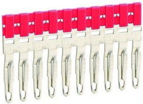 Перемычка втычная изол. 3 полюса шаг 5.2мм красн. DKC ZPTP0303R