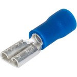 BM187-8 (SG57648) (KLS8-01106-FDD2-187(8)), Клемма ножевая 4.8мм, розетка, изолированная, провод 1.5