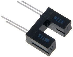 KTIR0611S, Датчик щелевой на плату щель 5мм 50мА KTIR0611S, Датчик щелевой на плату щель 5мм 50мА