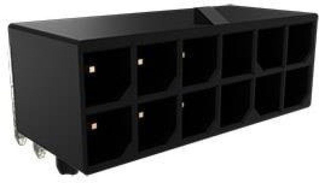 10146997-12000LF, Headers & Wire Housings Minitek Power5.7 DR RATH HDR 12Pos 30Mic Au 10146997-12000LF, Headers & Wire Housings Minitek Power5.7 DR RATH HDR 12Pos 30Mic Au
