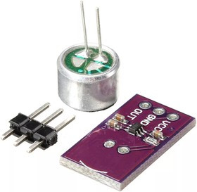 Электретный микрофон с усилителем MAX9812L