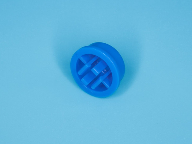 SWT-9R-BL, Колпачок круглый для тактовой кнопки, синий