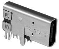 KUSBX-SL-CS1N14-B, USB Connectors Upright USB Type C 14 Pin