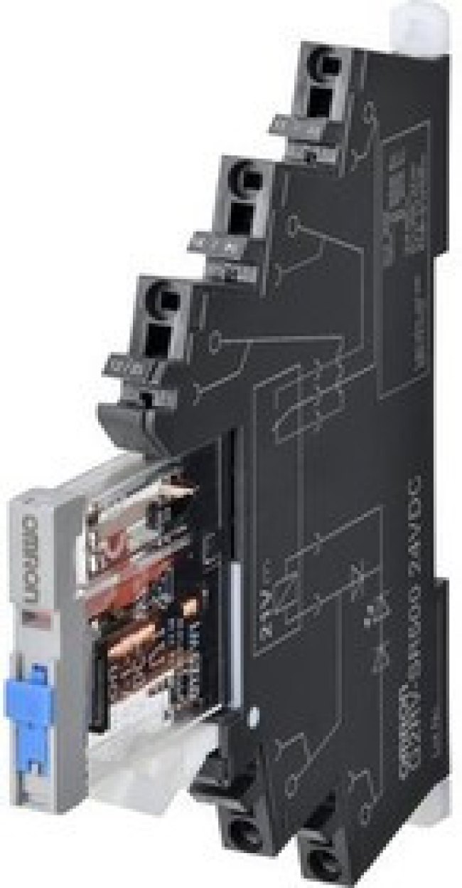 G2RVSR501ACDC24BYOMB, Interface Relay G2RV-SR, 1CO, 6A, Push-In Plus Terminal