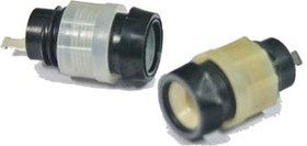 Клемма приборная, 20x12 d10мм, красный, на блок М10, отверстие 4,0мм, 1HP, Г4,0