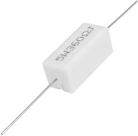 RX27-1 360 Ом 5W 5% / SQP5, Мощный постоянный резистор , керамо-цементный корпус