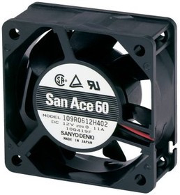 Вентилятор Sanyo Denki 109P0605M702 5V, DC , 0,75W, 0,15A, 18,00 куб.м/ч, 25dBA, 60х60х15мм, 2pin