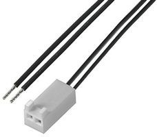 217797-1023, Rectangular Cable Assemblies KK 2.54 SR R-S 2CKT 600MM DISC Sn