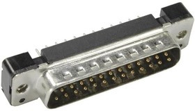 09663217701, D-Sub Standard Connectors DSUB SV ML SSDP STR 25P AU3