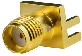 CSMAJ041, RF Connectors / Coaxial Connectors PCB Edge mounted Female SMA connector