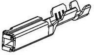 1393367-1 (Mouser Reel), Automotive Connectors MQS PIN 24-22 CU/SN Reel of 1000