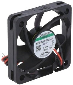 MF50100V3-A99-A, Вентилятор: DC, осевой, 5ВDC, 50x50x10мм, 14,26куб.м/ч, 22,4дБА, Vapo