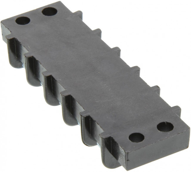 38770-0305, Barrier Terminal Blocks .375 BARRIER 05P 2-ROW LOPRO