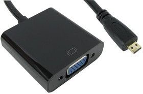 NLHDMI-HSV02MICRO, Переходник разъема, Micro HDMI, 1 вывод(-ов), Штекер, VGA, 1 вывод(-ов), Гнездо NLHDMI-HSV02MICRO, Переходник разъема, Micro HDMI, 1 вывод(-ов), Штекер, VGA, 1 вывод(-ов), Гнездо