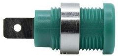 BU-31610-5, Banana Connector, Socket, Green, 35A, 1kV, Nickel