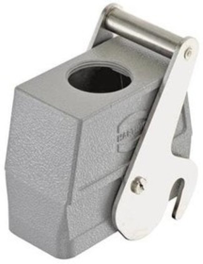 19300160487, Heavy Duty Power Connectors METAL HOOD HAN 16B CENTRAL LCK