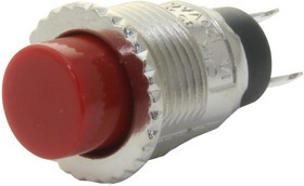 8532T1ZQE3, Кнопочный переключатель, 8500, 11.91 мм, SPST-NO, Выкл.-(Вкл.), Круглый, Красный