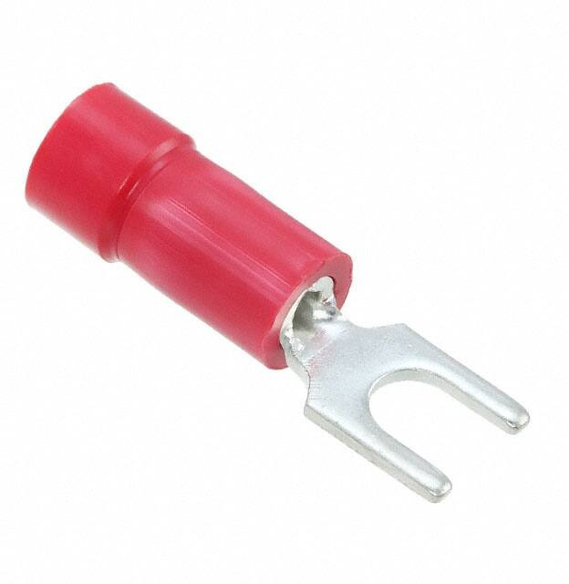 PV18-6FN-MY, Terminals FORK 22-18 RED VYL PV18-6FN-MY, Terminals FORK 22-18 RED VYL