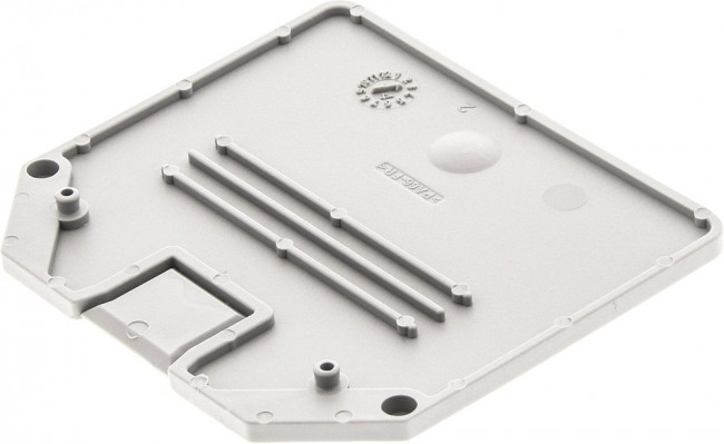 Крышка концевая D-UT 16 /2,2mm, для винтовых клемм UT 16, серая