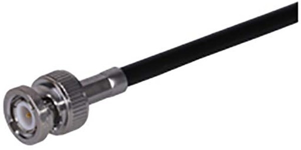 11_BNC-50-3-87/133_NH, 11_BNC-50-3-87/133_NH Series, Plug Cable Mount BNC Connector, Crimp Termination, Straight Body