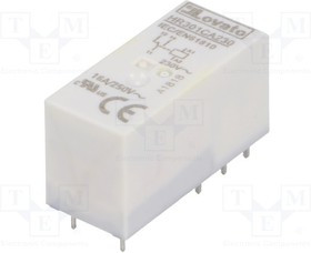 HR301CA230, Реле: электромагнитное, SPDT, Uобмотки: 230ВAC, 16A/250ВAC, 16А