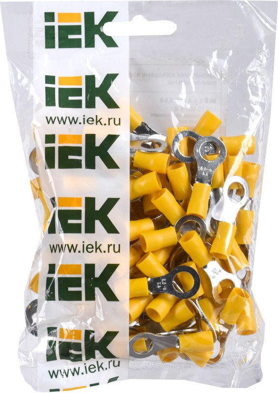 UNL20-006-6-8, Наконечник НКИ 5,5-8 кольцо 4-6мм (100шт/упак) IEK UNL20-006-6-8, Наконечник НКИ 5,5-8 кольцо 4-6мм (100шт/упак) IEK