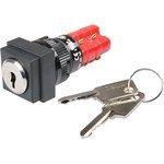 ADD16K4-AS0-2C кнопка ключ.с фик. 250В/5А