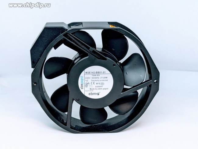 Вентилятор Ebmpapst W2E142-BB01-01 172x150x38 7056ES 230v 27/28W клемма
