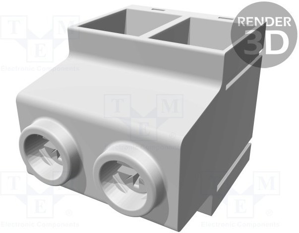 14020227402000, Зажимная рейка для печатных плат, угловой 90°, 15мм, на PCB