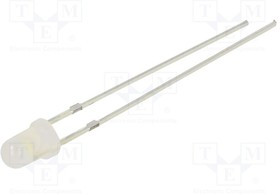 OSW54K3162A-1MA, LED; 3mm; white cold; 330?500mcd; 60°; Front: convex; 2.8?3.4V OSW54K3162A-1MA, LED; 3mm; white cold; 330?500mcd; 60°; Front: convex; 2.8?3.4V