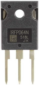 IRFP064N, полевой транзистор (MOSFET), N-канал, 55 В, 110 А, TO-247AC