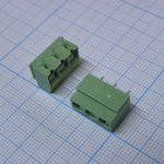 DG126-5.0-03P-14, Клеммник, 3-контактный 5мм, прямой