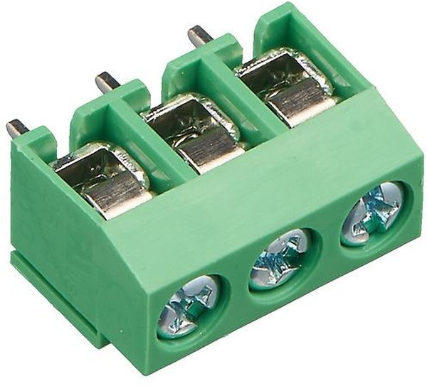 DG126-5.0-03P-14, Клеммник, 3-контактный 5мм, прямой