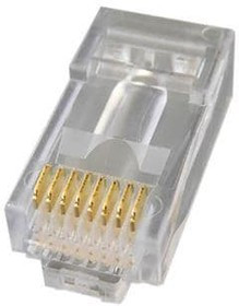 SS-39500-001, Modular Connectors / Ethernet Connectors Cat6/Cat5E Plug Pack of 50