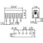 EK381V-02P, Клеммник