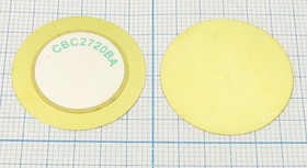 Пьезоэлектрическая диафрагма на бронзовой основе 27x0.23мм, пб 27x0,23\\D\ 2,0\2C\CBC2720BA\DAE YOUN