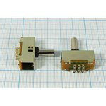 Переключатель движковый, 23x10.2h14, контакты 9C, 0.3А, 50В, 3PDT,SS-32F01