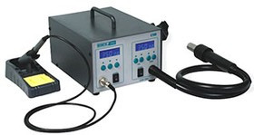 QUICK712 ESD, паяльный комплекс 2 в 1 индукционный паяльник + термофен 500С QUICK712 ESD, паяльный комплекс 2 в 1 индукционный паяльник + термофен 500С