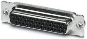 CUC-DSI-J1STZ-S/DSLSB25 HD, Разъем D Sub, High Density, Гнездо, CUC-DSI-J1STZ-S, 44 контакт(-ов), DB, Пайка